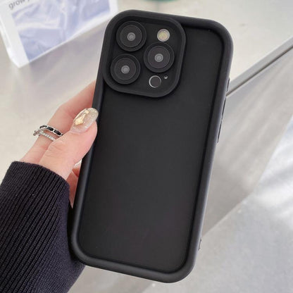 Shockproof Frame Frosted Precise Hole TPU Phone Case, For iPhone 16 Pro, For iPhone 16 Plus, For iPhone 16