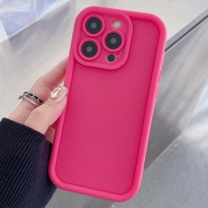 Shockproof Frame Frosted Precise Hole TPU Phone Case, For iPhone 16 Pro, For iPhone 16 Plus, For iPhone 16
