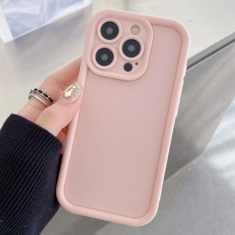 Shockproof Frame Frosted Precise Hole TPU Phone Case, For iPhone 16 Pro, For iPhone 16 Plus, For iPhone 16
