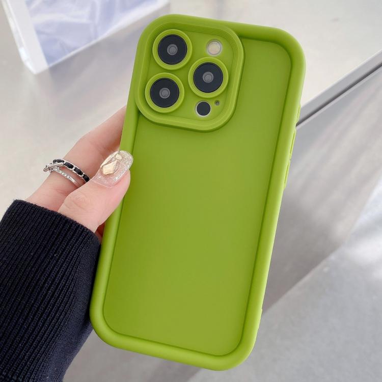 Shockproof Frame Frosted Precise Hole TPU Phone Case, For iPhone 16 Pro, For iPhone 16 Plus, For iPhone 16