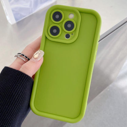 Shockproof Frame Frosted Precise Hole TPU Phone Case, For iPhone 16 Pro, For iPhone 16 Plus, For iPhone 16