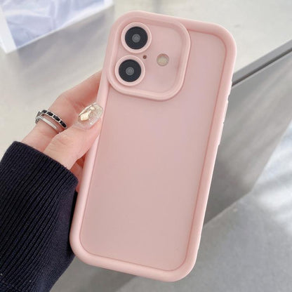 Shockproof Frame Frosted Precise Hole TPU Phone Case, For iPhone 16 Pro, For iPhone 16 Plus, For iPhone 16