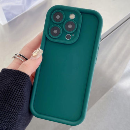 Shockproof Frame Frosted Precise Hole TPU Phone Case, For iPhone 12, For iPhone 12 Pro Max, For iPhone 12 Pro