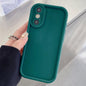 Shockproof Frame Frosted Precise Hole TPU Phone Case
