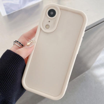 Shockproof Frame Frosted Precise Hole TPU Phone Case