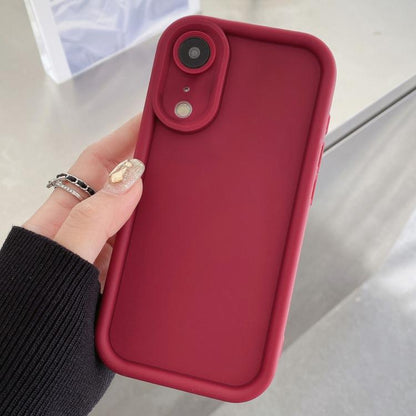 Shockproof Frame Frosted Precise Hole TPU Phone Case