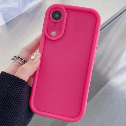 Shockproof Frame Frosted Precise Hole TPU Phone Case