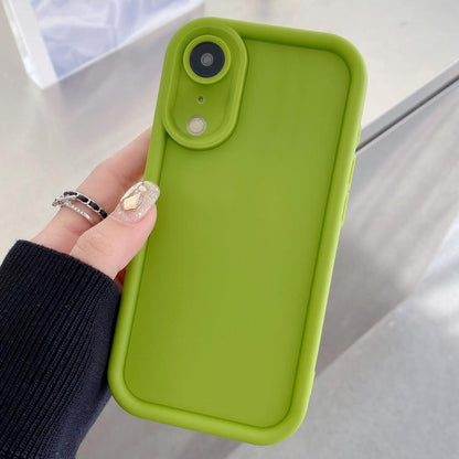 Shockproof Frame Frosted Precise Hole TPU Phone Case
