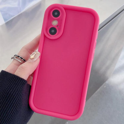 Shockproof Frame Frosted Precise Hole TPU Phone Case