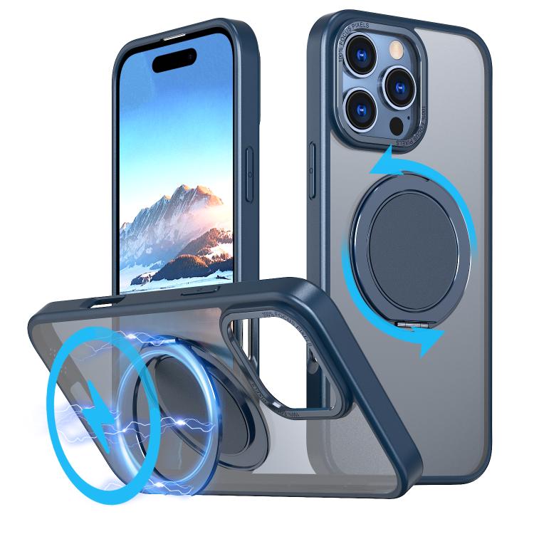 360-degree Rotating MagSafe Magnetic Holder Phone Case, For iPhone 16e, For iPhone 16 Pro Max, For iPhone 16 Pro, For iPhone 16 Plus