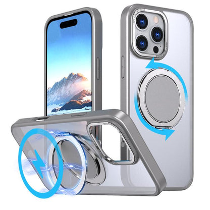 360-degree Rotating MagSafe Magnetic Holder Phone Case, For iPhone Air, For iPhone 16 Pro Max, For iPhone 16 Pro, For iPhone 16 Plus