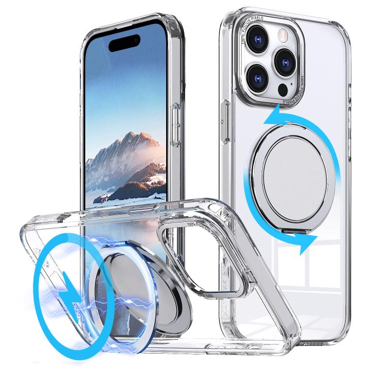 360-degree Rotating MagSafe Magnetic Holder Phone Case, For iPhone 16e, For iPhone 16 Pro Max, For iPhone 16 Pro, For iPhone 16 Plus