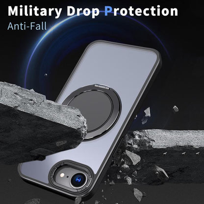 360-degree Rotating MagSafe Magnetic Holder Phone Case, For iPhone 16e, For iPhone 16 Pro Max, For iPhone 16 Pro, For iPhone 16 Plus