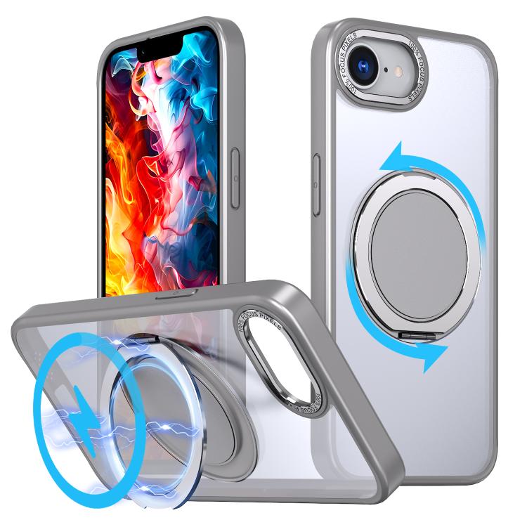 360-degree Rotating MagSafe Magnetic Holder Phone Case, For iPhone 16e, For iPhone 16 Pro Max, For iPhone 16 Pro, For iPhone 16 Plus