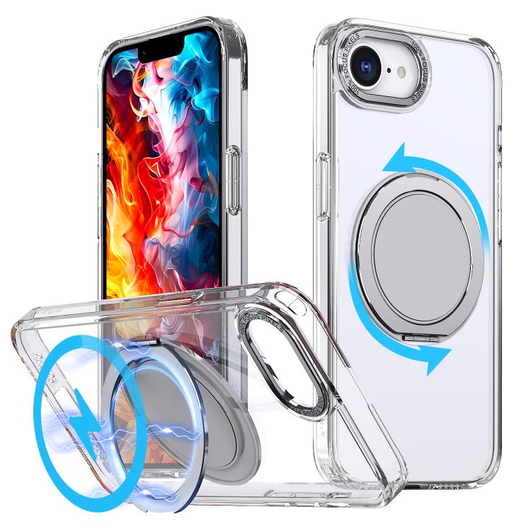 360-degree Rotating MagSafe Magnetic Holder Phone Case, For iPhone 16e, For iPhone 16 Pro Max, For iPhone 16 Pro, For iPhone 16 Plus