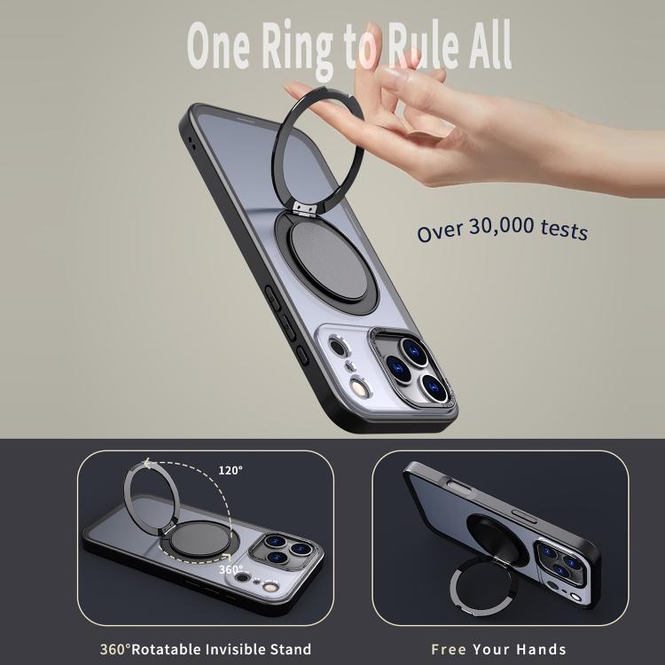 360-degree Rotating MagSafe Magnetic Holder Phone Case, For iPhone 17 Pro Max, For iPhone 17 Pro, For iPhone 17, For iPhone Air