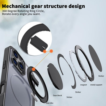 360-degree Rotating MagSafe Magnetic Holder Phone Case, For iPhone 17 Pro Max, For iPhone 17 Pro, For iPhone 17, For iPhone Air