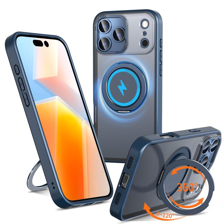 360-degree Rotating MagSafe Magnetic Holder Phone Case, For iPhone 17e / 16e, For iPhone 17 Pro Max, For iPhone 17 Pro, For iPhone 17
