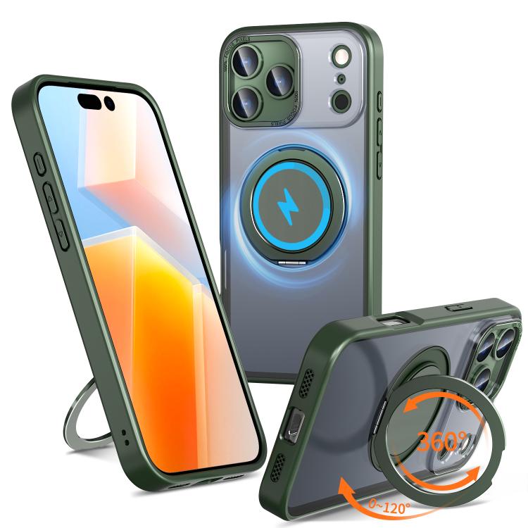 360-degree Rotating MagSafe Magnetic Holder Phone Case, For iPhone 17e / 16e, For iPhone 17 Pro Max, For iPhone 17 Pro, For iPhone 17
