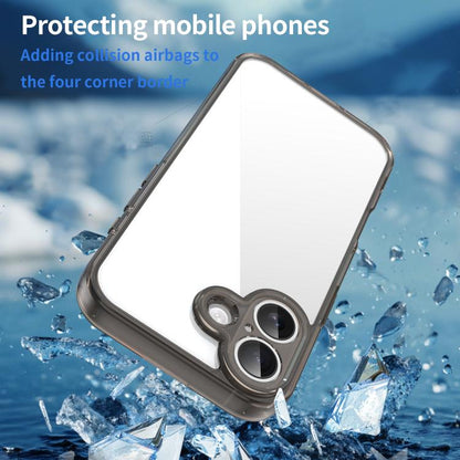 PC Hybrid TPU Airbag Shockproof Phone Case, For iPhone 17, For iPhone Air, For iPhone 16 Pro Max, For iPhone 16 Pro, For iPhone 16 Plus, For iPhone 16