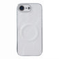 Electroplating PC Snow Bark Texture MagSafe Phone Case