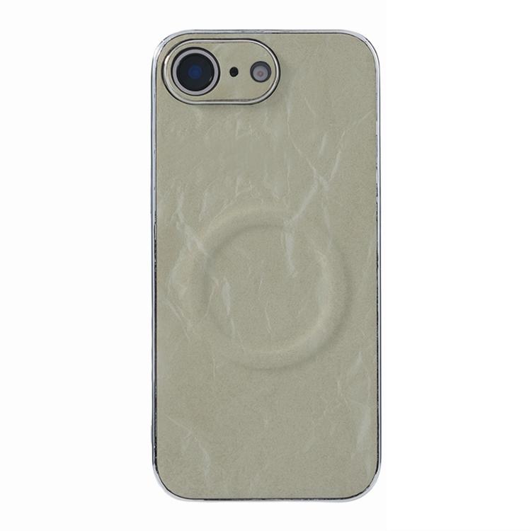 Electroplating PC Snow Bark Texture MagSafe Phone Case, For iPhone 17e / 16e, For iPhone 16 Pro Max, For iPhone 16 Pro, For iPhone 16 Plus