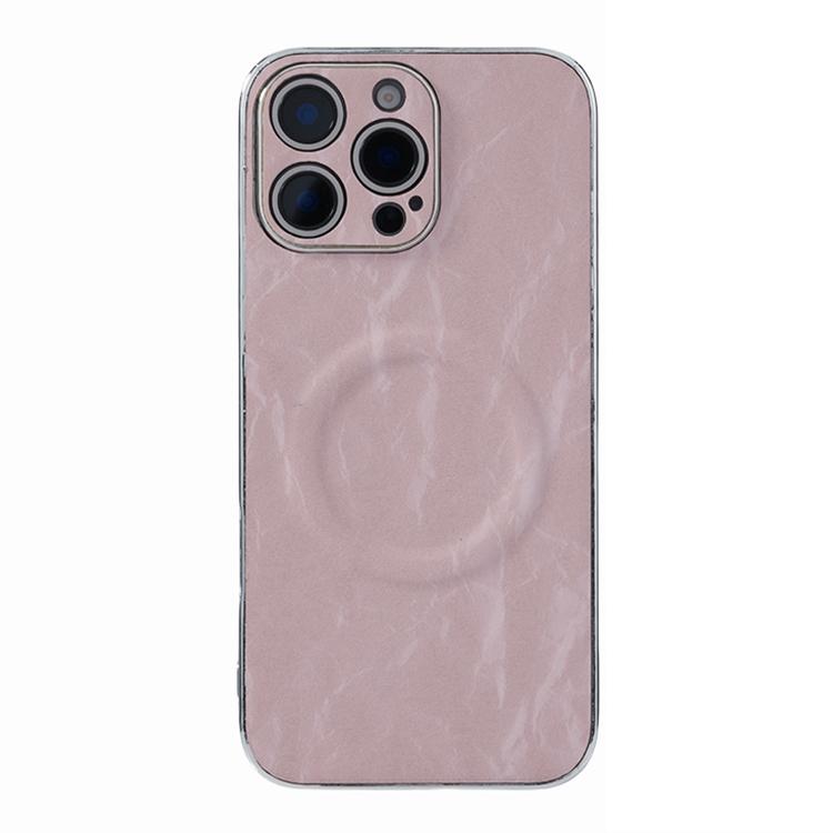 Electroplating PC Snow Bark Texture MagSafe Phone Case, For iPhone 17e / 16e, For iPhone 16 Pro Max, For iPhone 16 Pro, For iPhone 16 Plus
