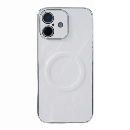 Electroplating PC Snow Bark Texture MagSafe Phone Case, For iPhone 17e / 16e, For iPhone 16 Pro Max, For iPhone 16 Pro, For iPhone 16 Plus