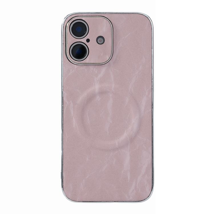 Electroplating PC Snow Bark Texture MagSafe Phone Case, For iPhone 17e / 16e, For iPhone 16 Pro Max, For iPhone 16 Pro, For iPhone 16 Plus