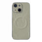 Electroplating PC Snow Bark Texture MagSafe Phone Case, For iPhone 15, For iPhone 14 Plus, For iPhone 14, For iPhone 14 Pro