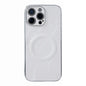 Electroplating PC Snow Bark Texture MagSafe Phone Case, For iPhone 15, For iPhone 14 Plus, For iPhone 14, For iPhone 14 Pro