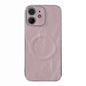 Electroplating PC Snow Bark Texture MagSafe Phone Case, For iPhone 12, For iPhone 12 Pro Max, For iPhone 12 Pro