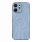 Electroplating PC Snow Bark Texture MagSafe Phone Case, For iPhone 12, For iPhone 12 Pro Max, For iPhone 12 Pro