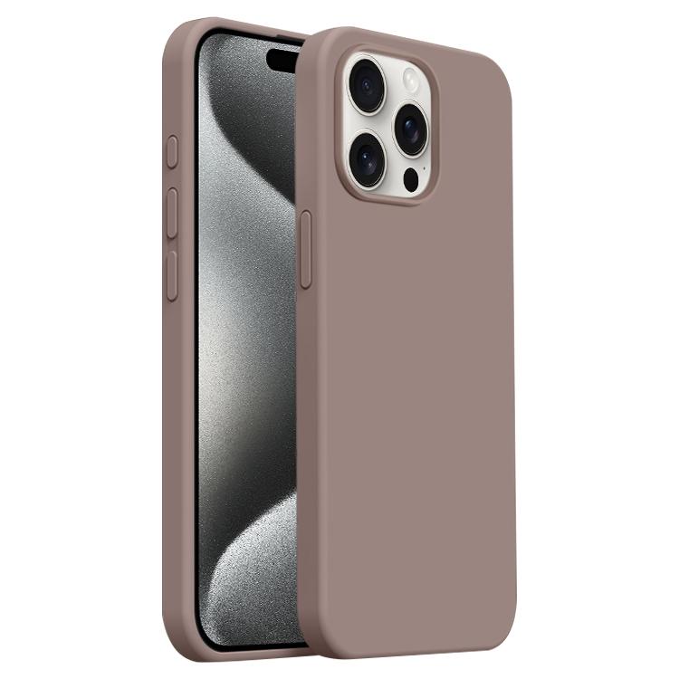 Burom Cloud Sensing Ultra-thin Liquid Silicone Full Coverage Phone Case, For iPhone 15 Pro Max