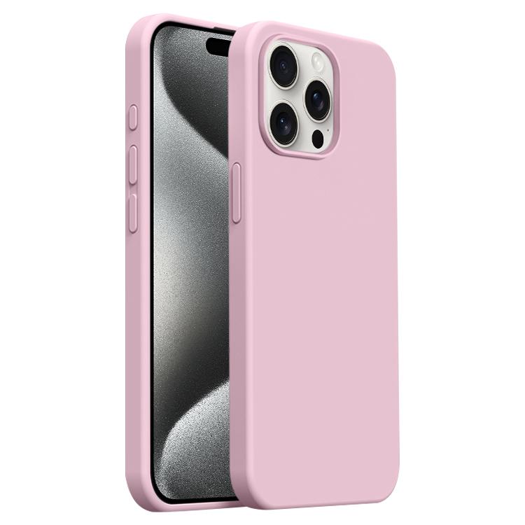 Burom Cloud Sensing Ultra-thin Liquid Silicone Full Coverage Phone Case, For iPhone 15 Pro Max