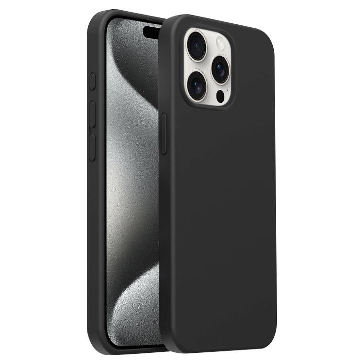 Burom Cloud Sensing Ultra-thin Liquid Silicone Full Coverage Phone Case, For iPhone 15 Pro