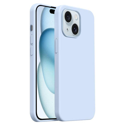 Burom Cloud Sensing Ultra-thin Liquid Silicone Full Coverage Phone Case, For iPhone 15