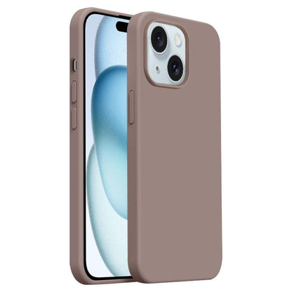 Burom Cloud Sensing Ultra-thin Liquid Silicone Full Coverage Phone Case, For iPhone 15