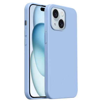 Burom Cloud Sensing Ultra-thin Liquid Silicone Full Coverage Phone Case, For iPhone 15