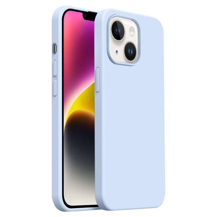 Burom Cloud Sensing Ultra-thin Liquid Silicone Full Coverage Phone Case, For iPhone 14