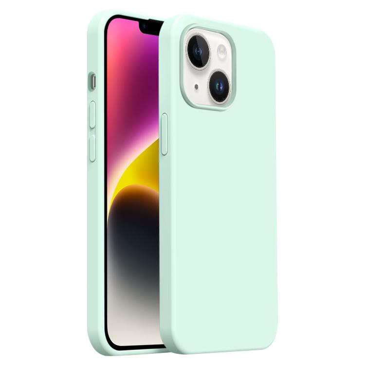 Burom Cloud Sensing Ultra-thin Liquid Silicone Full Coverage Phone Case, For iPhone 14