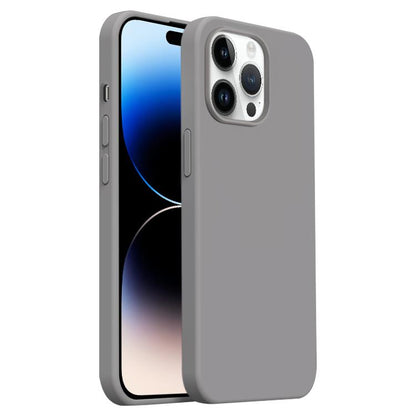 Burom Cloud Sensing Ultra-thin Liquid Silicone Full Coverage Phone Case, For iPhone 14 Pro