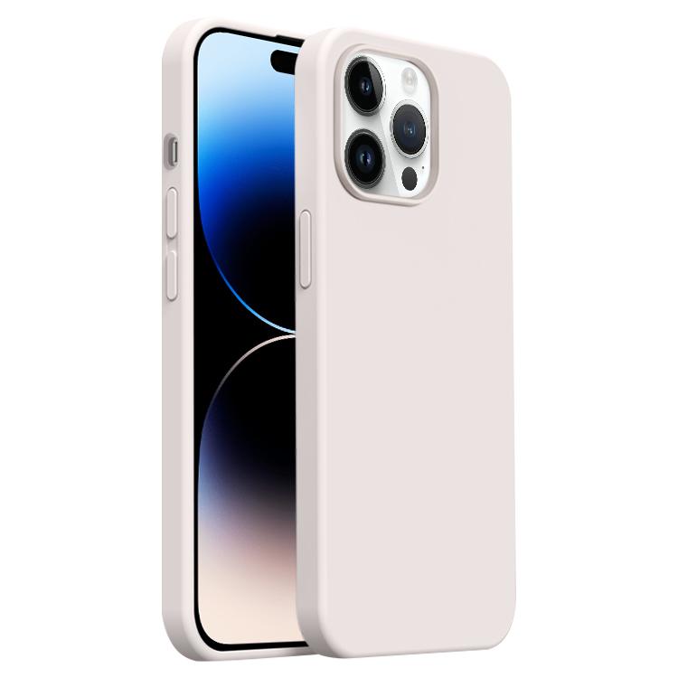 Burom Cloud Sensing Ultra-thin Liquid Silicone Full Coverage Phone Case, For iPhone 14 Pro