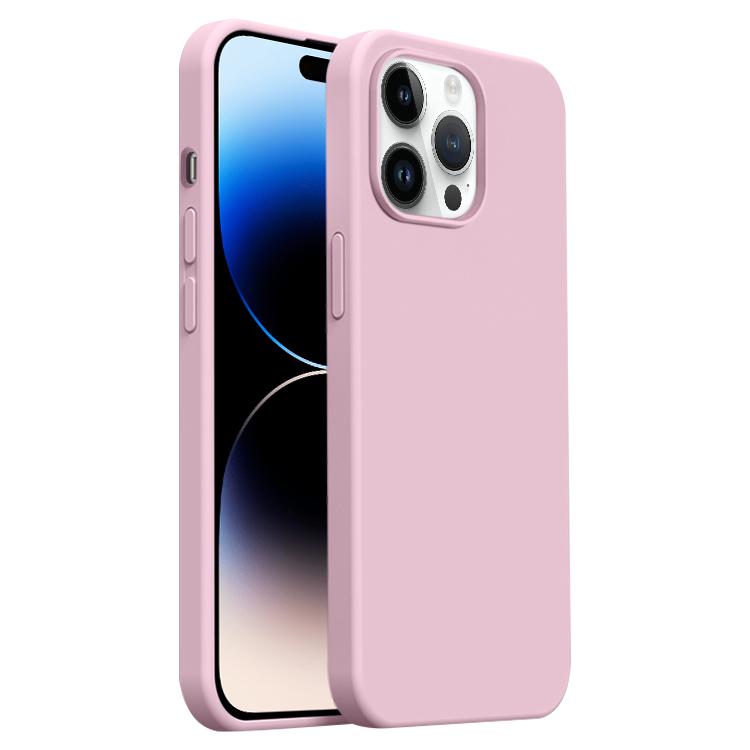 Burom Cloud Sensing Ultra-thin Liquid Silicone Full Coverage Phone Case, For iPhone 14 Pro