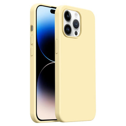 Burom Cloud Sensing Ultra-thin Liquid Silicone Full Coverage Phone Case, For iPhone 14 Pro