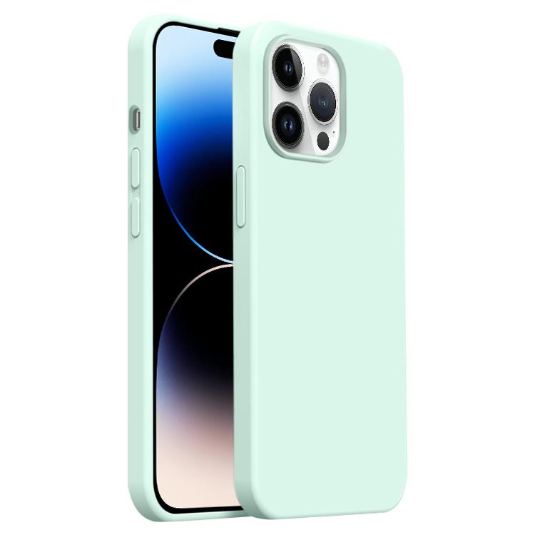 Burom Cloud Sensing Ultra-thin Liquid Silicone Full Coverage Phone Case, For iPhone 14 Pro Max