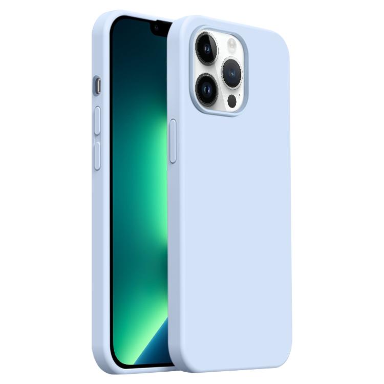 Burom Cloud Sensing Ultra-thin Liquid Silicone Full Coverage Phone Case, For iPhone 13 Pro Max