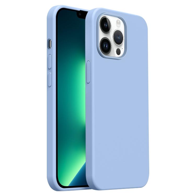 Burom Cloud Sensing Ultra-thin Liquid Silicone Full Coverage Phone Case, For iPhone 13 Pro