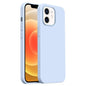 Burom Cloud Sensing Ultra-thin Liquid Silicone Full Coverage Phone Case, For iPhone 12