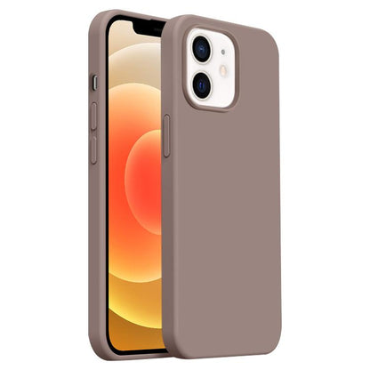 Burom Cloud Sensing Ultra-thin Liquid Silicone Full Coverage Phone Case, For iPhone 12